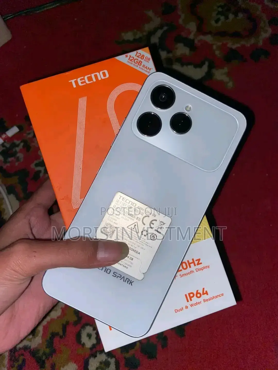 New Tecno Spark 40 256 GB Silver