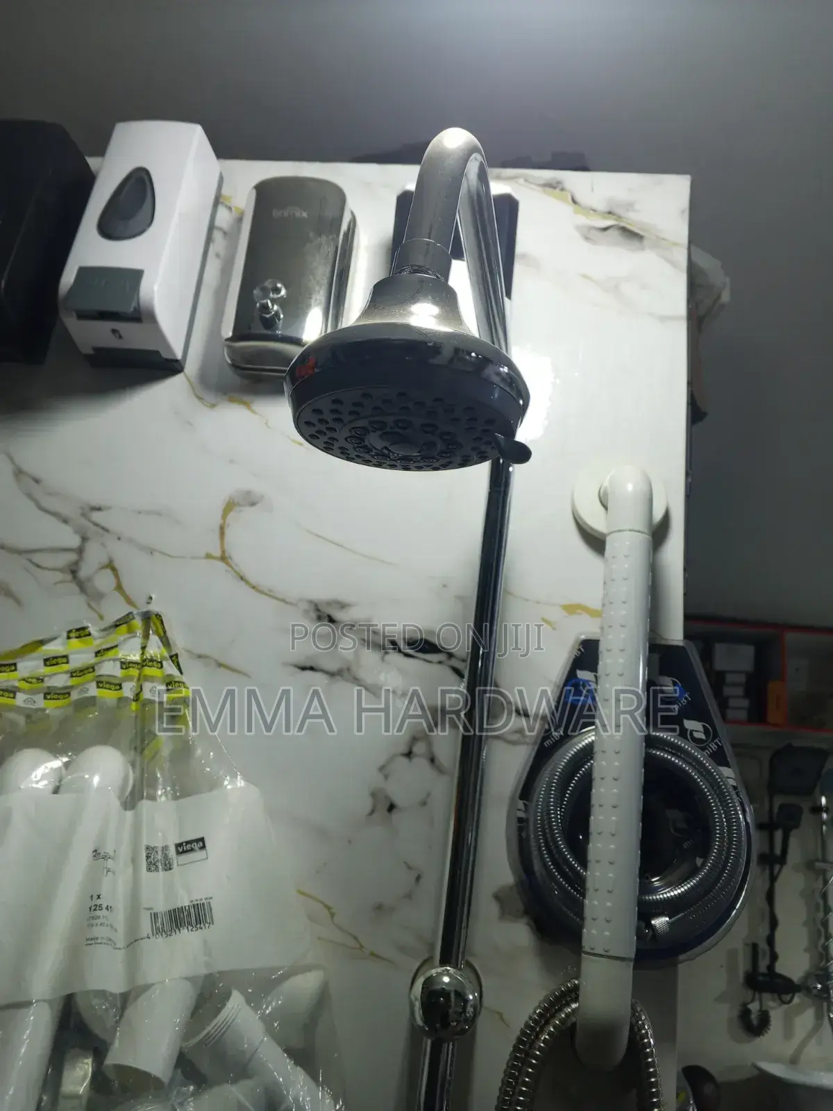 Water Shower Cold With Stick, Head, Tap (All Types) Good Quality