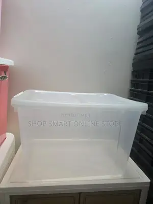 Transparent Plastic Storage Boxes