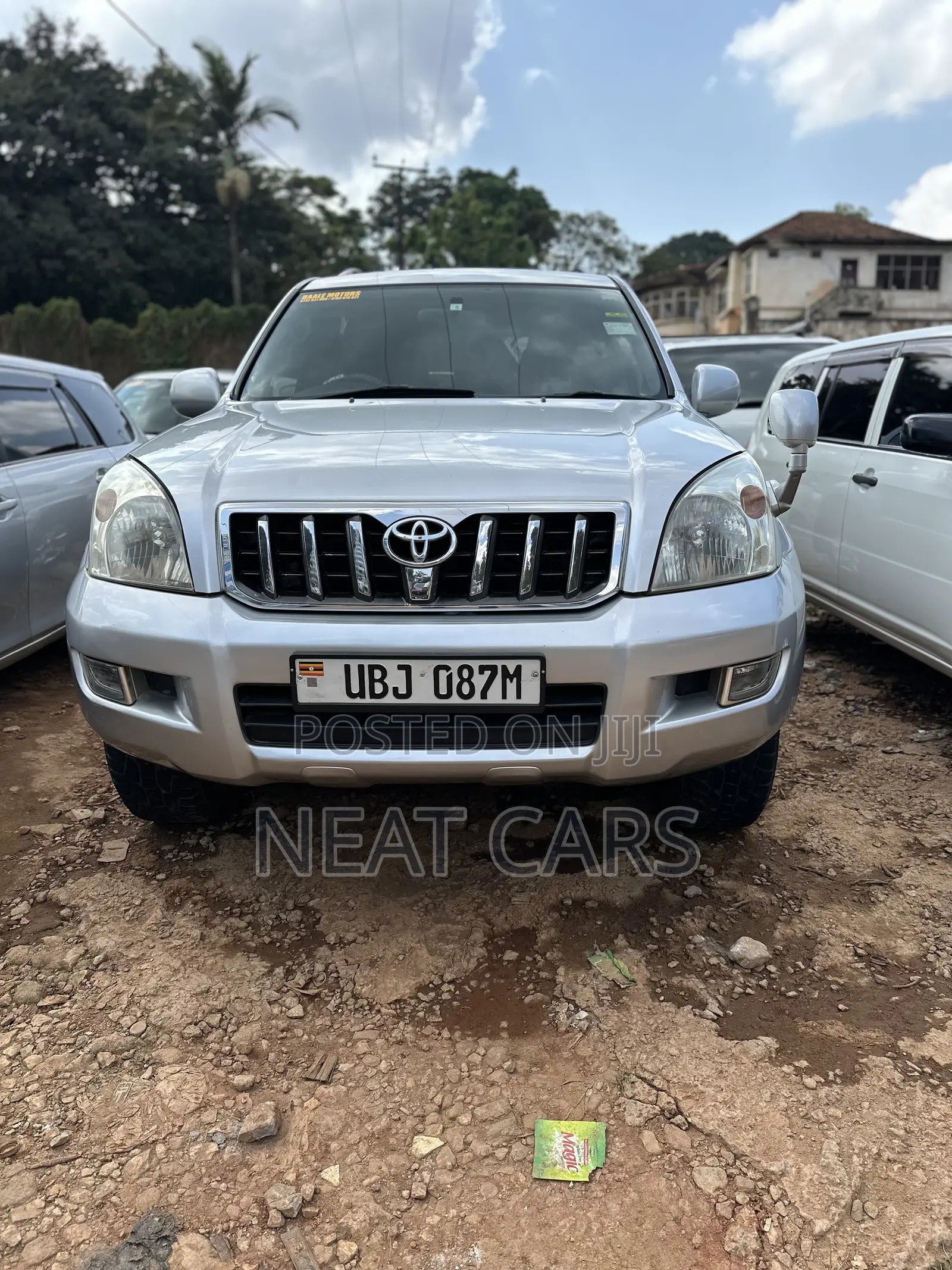 Toyota Land Cruiser Prado 2007 Silver