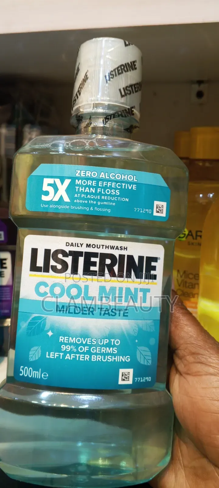 Listerine Cool Mint Milder Taste (Zero Alcohol)