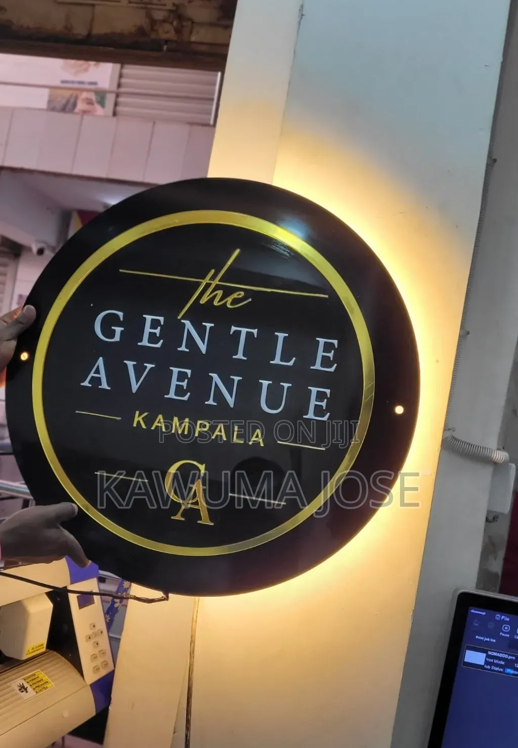Business Logo Sign