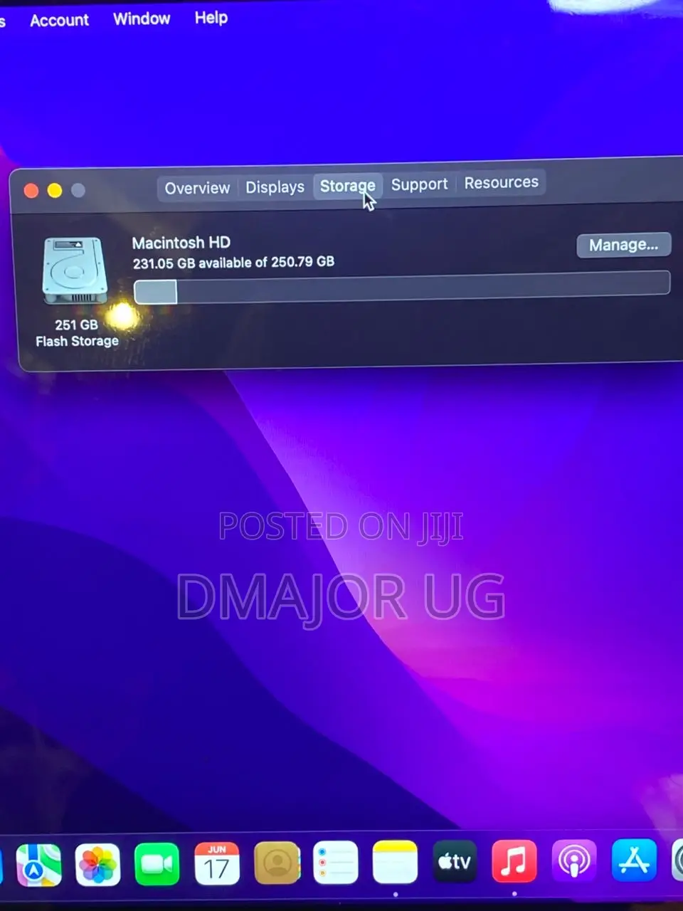 Laptop Apple MacBook Pro 2015 8GB Intel Core i5 SSD 256GB