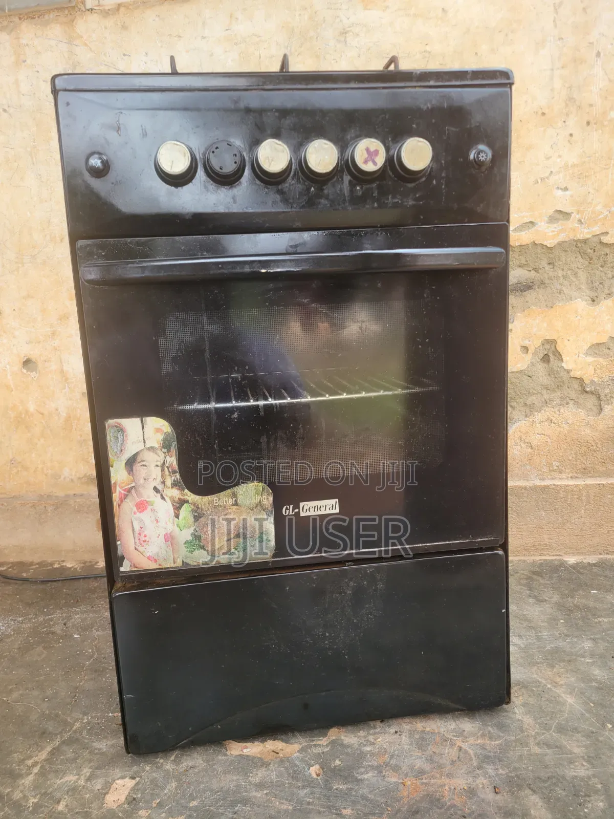 Full Gas Oven With Gas Grill