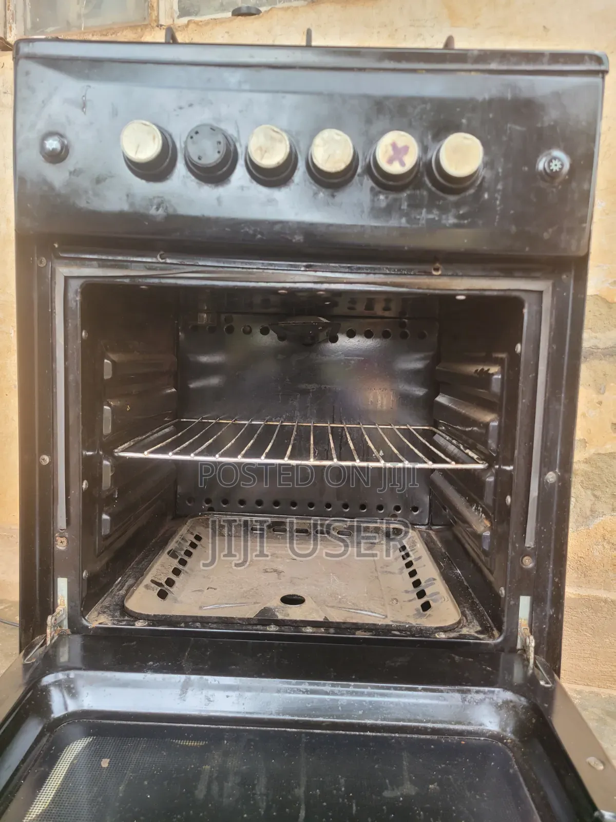 Full Gas Oven With Gas Grill