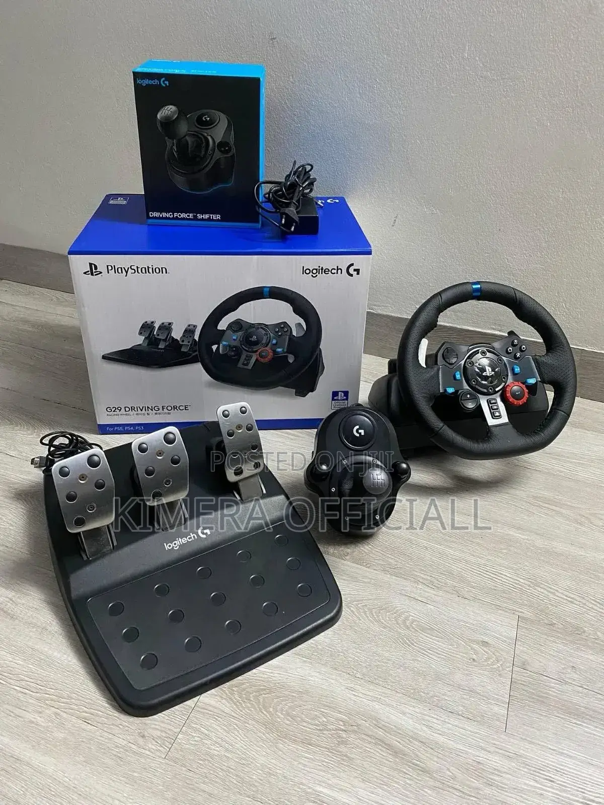 Logitech G29 Racing Wheel With Shifter Very Compatible for Ps5