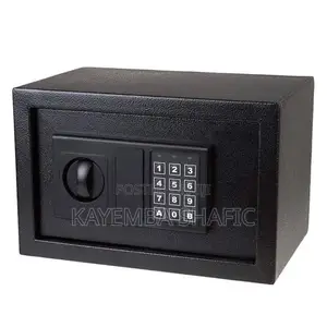 Stalwart Electronic Digital Steel Safe Box With Emergency Override Key