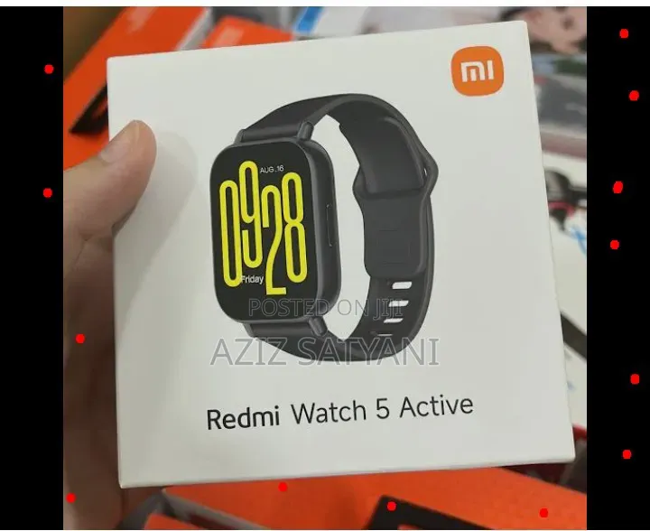 Redmi Watch 5 Active Smartwatch Bt Call Anc 18days Battery Life