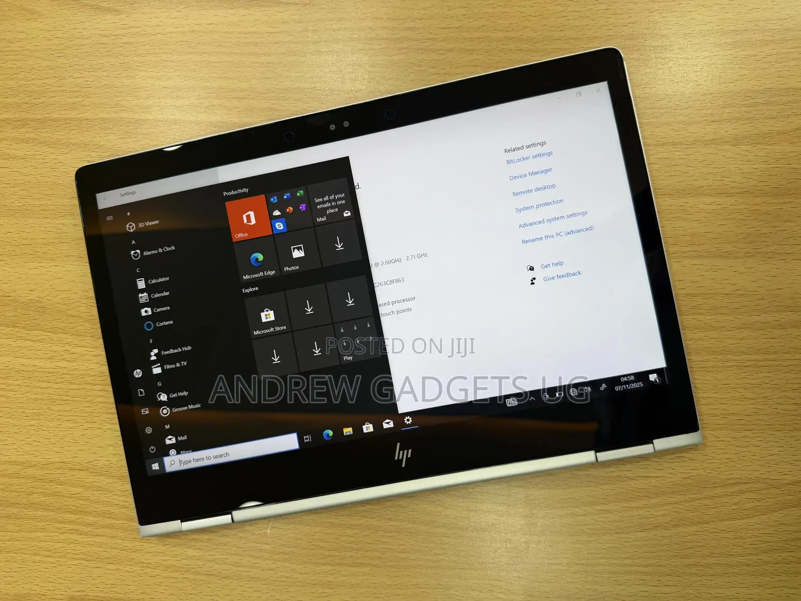 Laptop HP EliteBook X360 1030 G2 8GB Intel Core i5 SSD 256GB