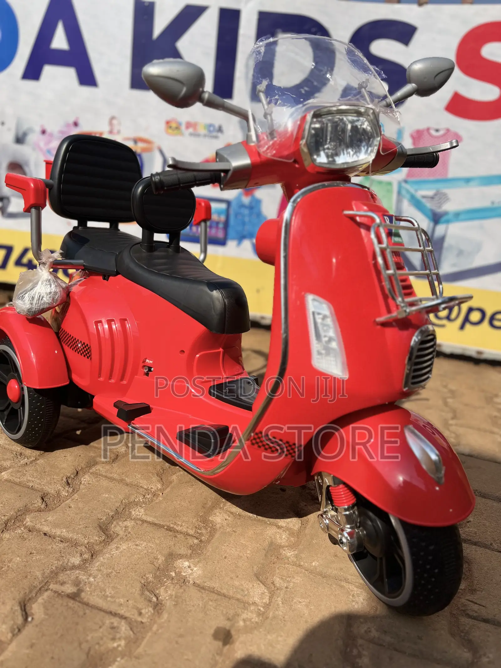 New Electric Kid’S Two Seater Motorcycle–Battery Adventure Cruiser