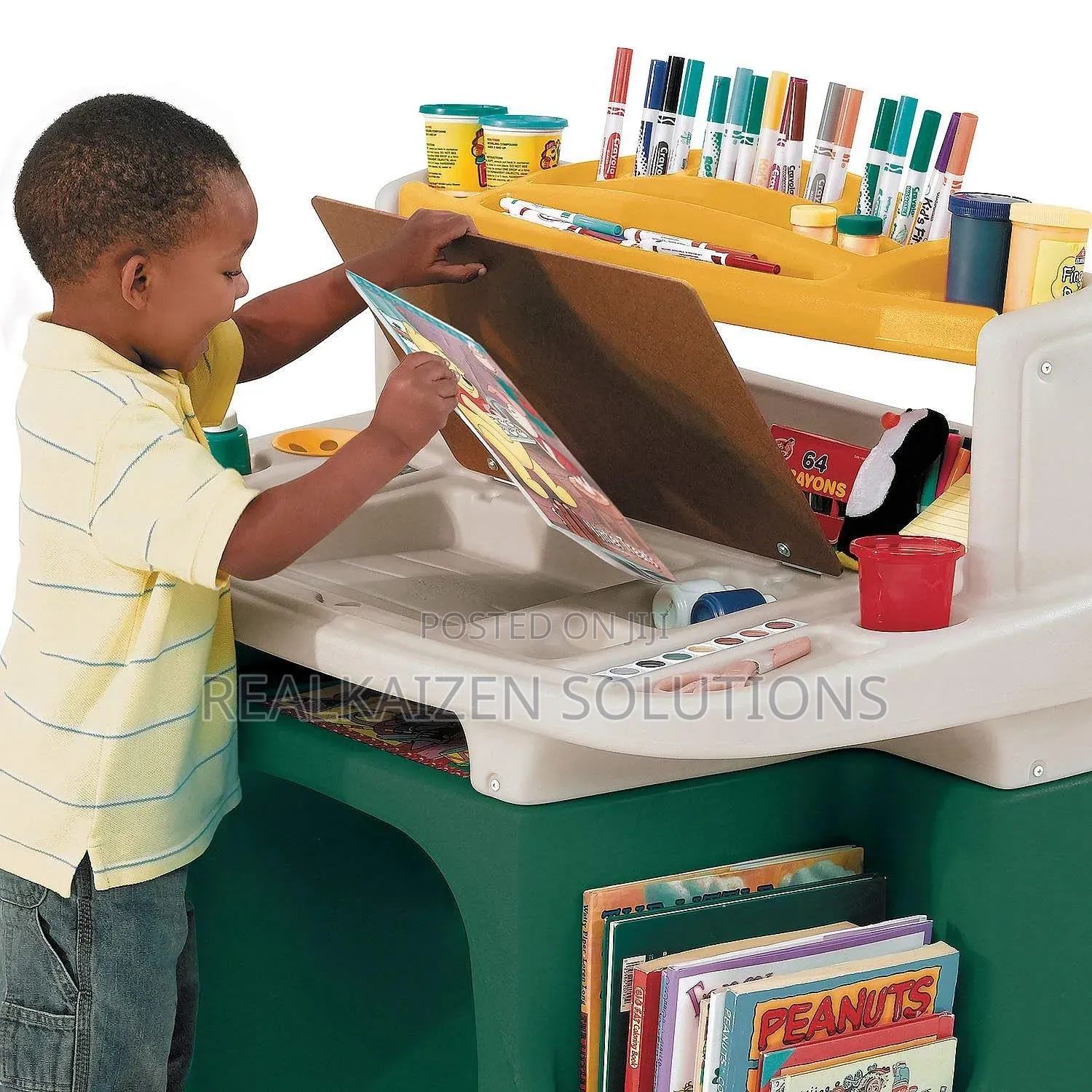 Children Art Master Activity Desk
With Chair | Led Light | Storage
