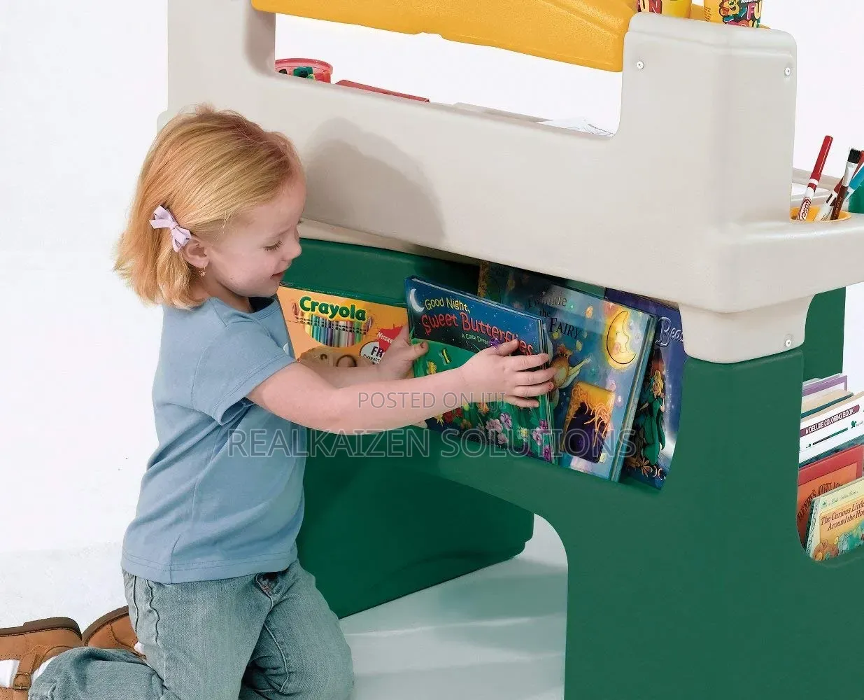 Children Art Master Activity Desk
With Chair | Led Light | Storage