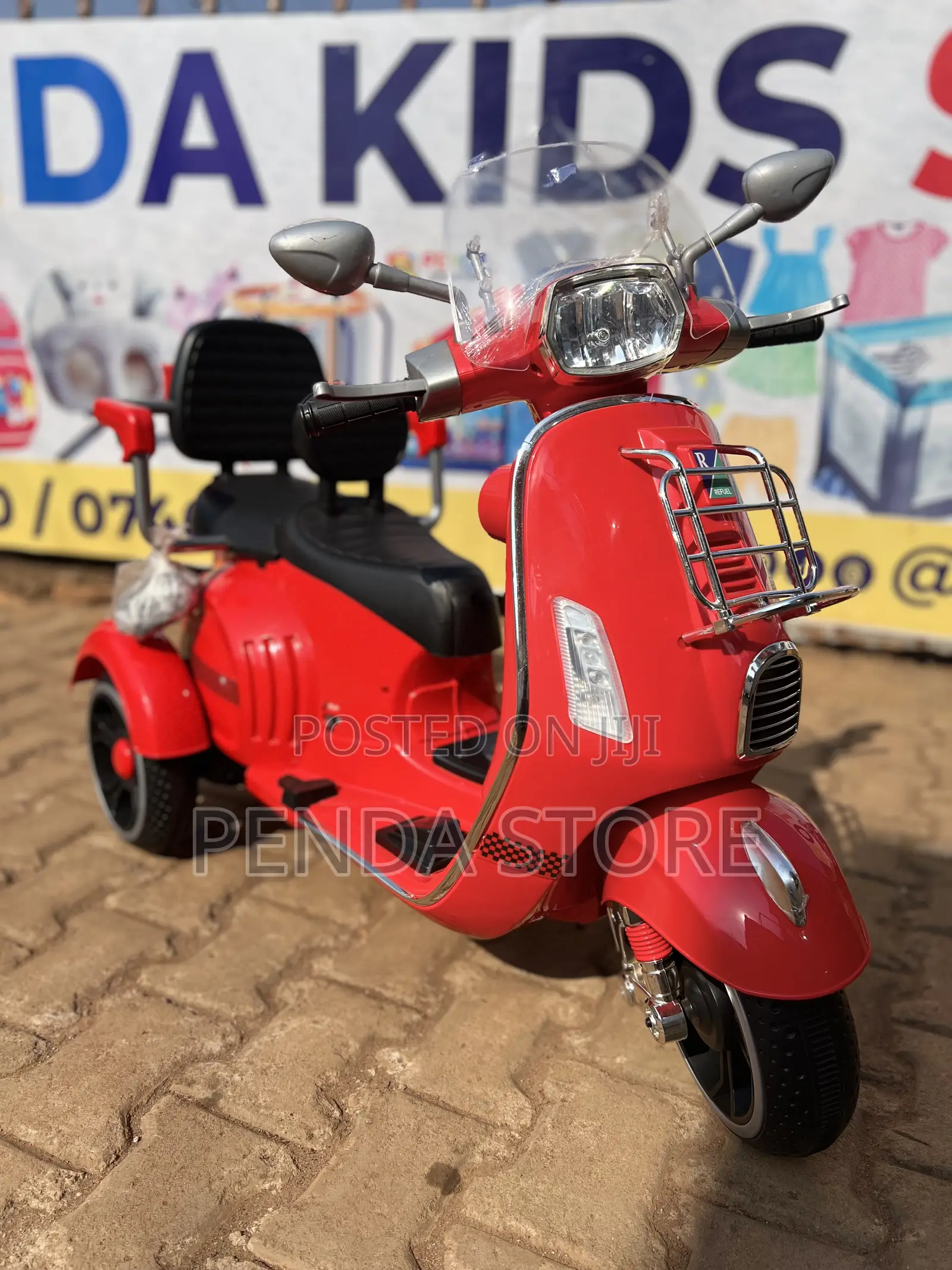 New Electric Kid’S Two Seater Motorcycle – Dual Passenger Ride-On