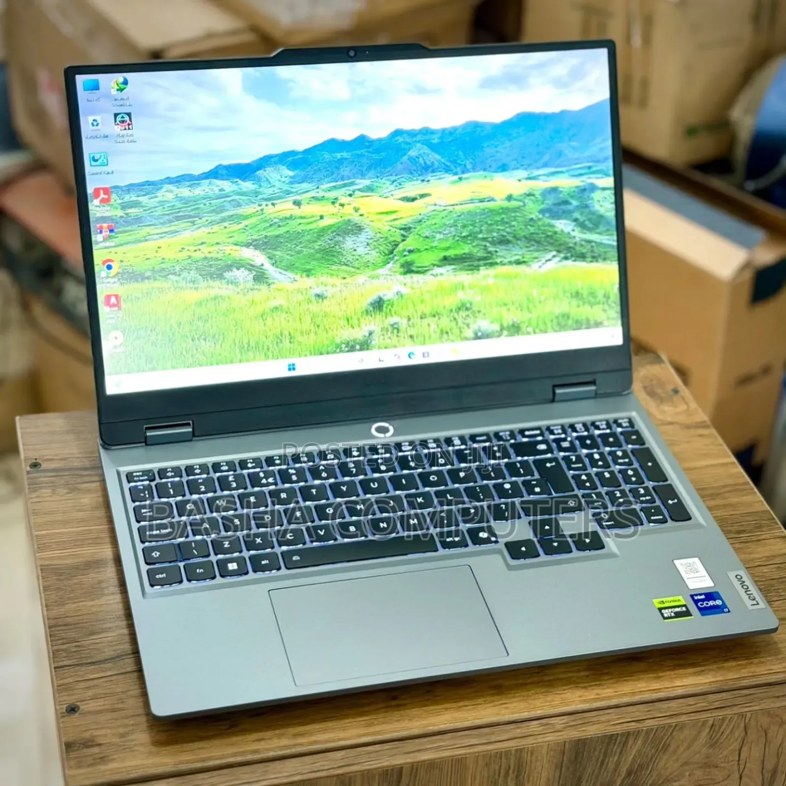 New Laptop Lenovo LOQ 15IRH8 16GB Intel Core i7 SSHD+SSD 1T