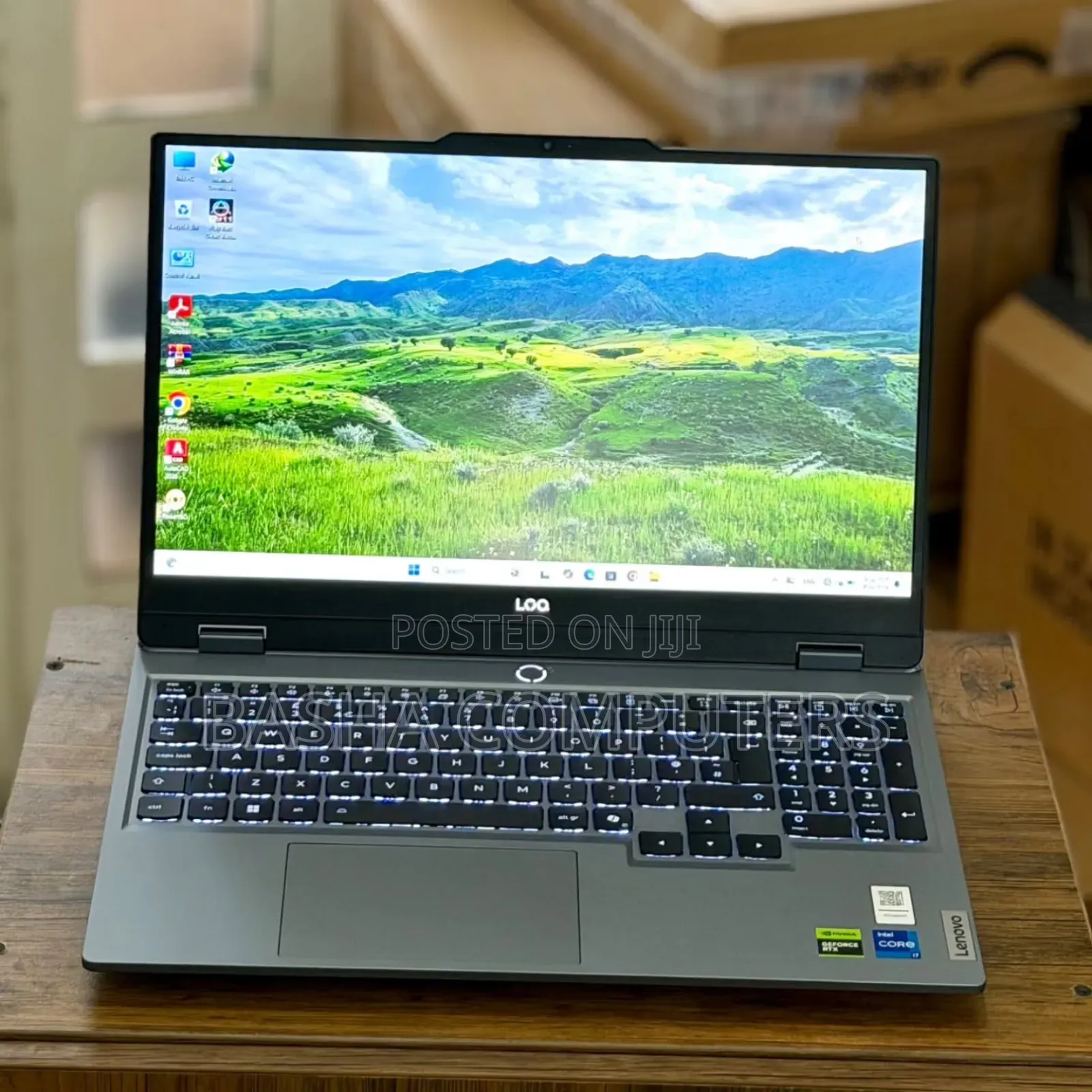 New Laptop Lenovo LOQ 15IRH8 16GB Intel Core i7 SSHD+SSD 1T
