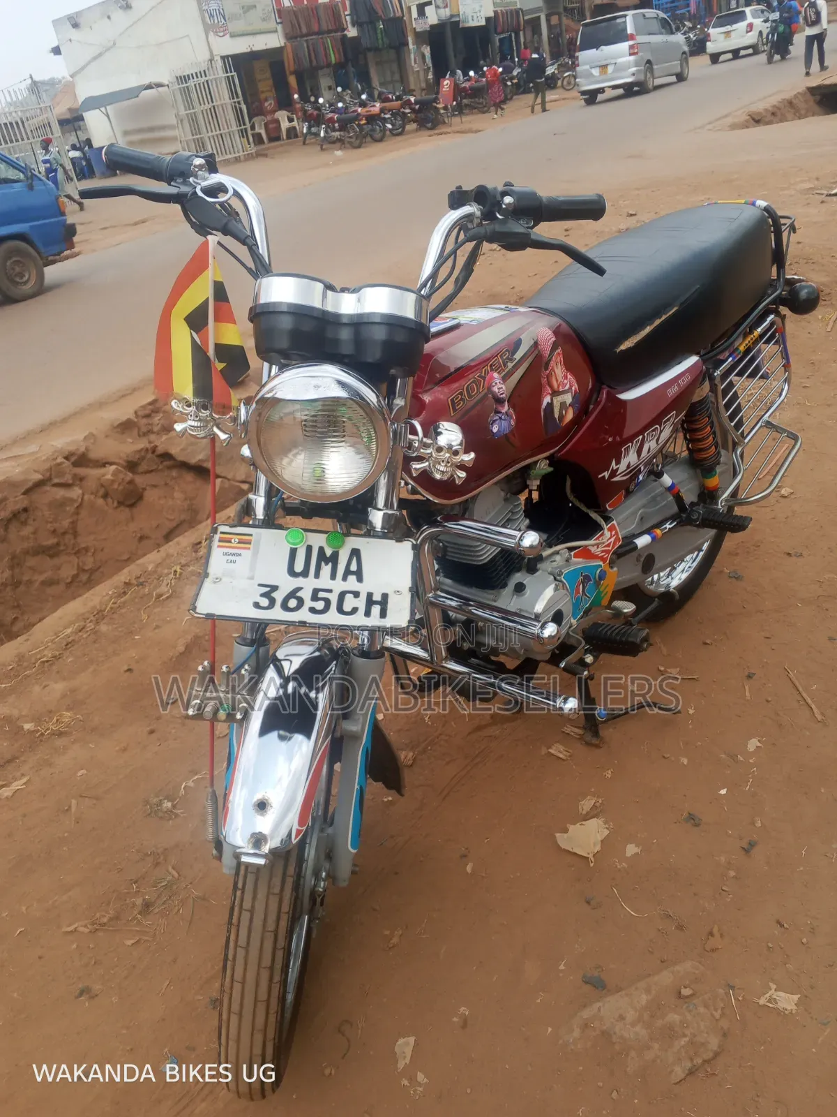 Bajaj Boxer 100 2025 Red