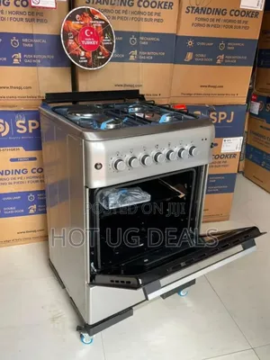 SPJ 60x60 Cooker 2gas + 2electric Oven Uses Gas Electric