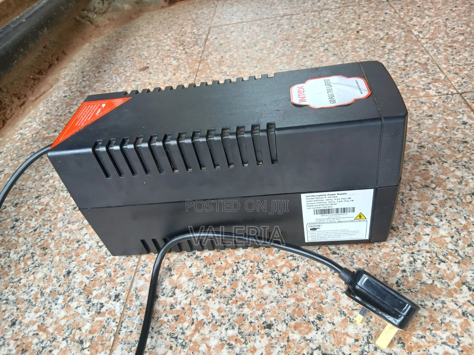 Ups (Uninterrupted Power Supply)