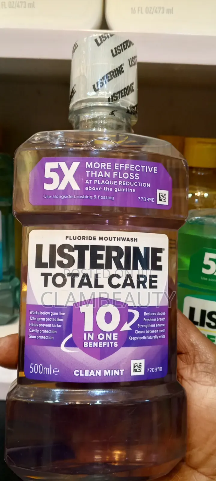 Listerine Tatol Care Clean Mint 10 in One Benefits