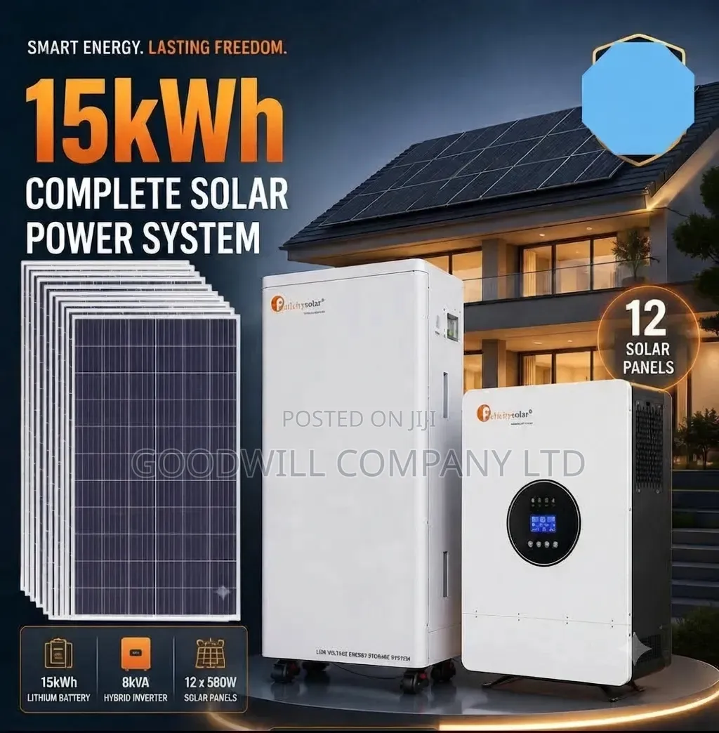 15kwh 48v Comboindia Lithium / Hybrid Solar System Full Kit