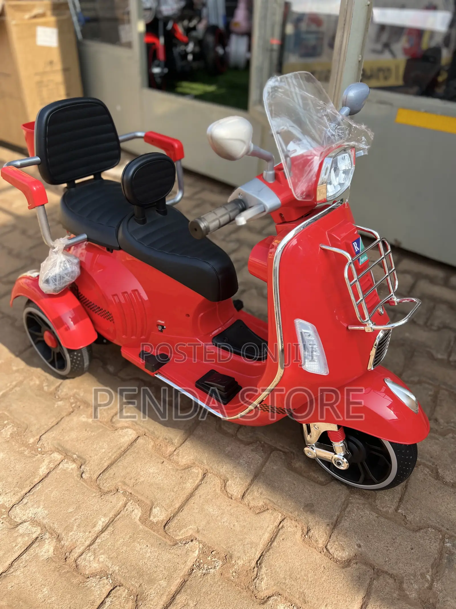 New Electric Kid’S Two Seater Motorcycle – Double Seat Freedom Ride