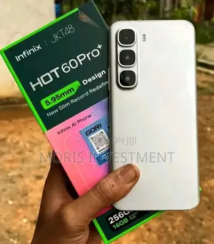 New Infinix Hot 60 Pro+ 256 GB Silver
