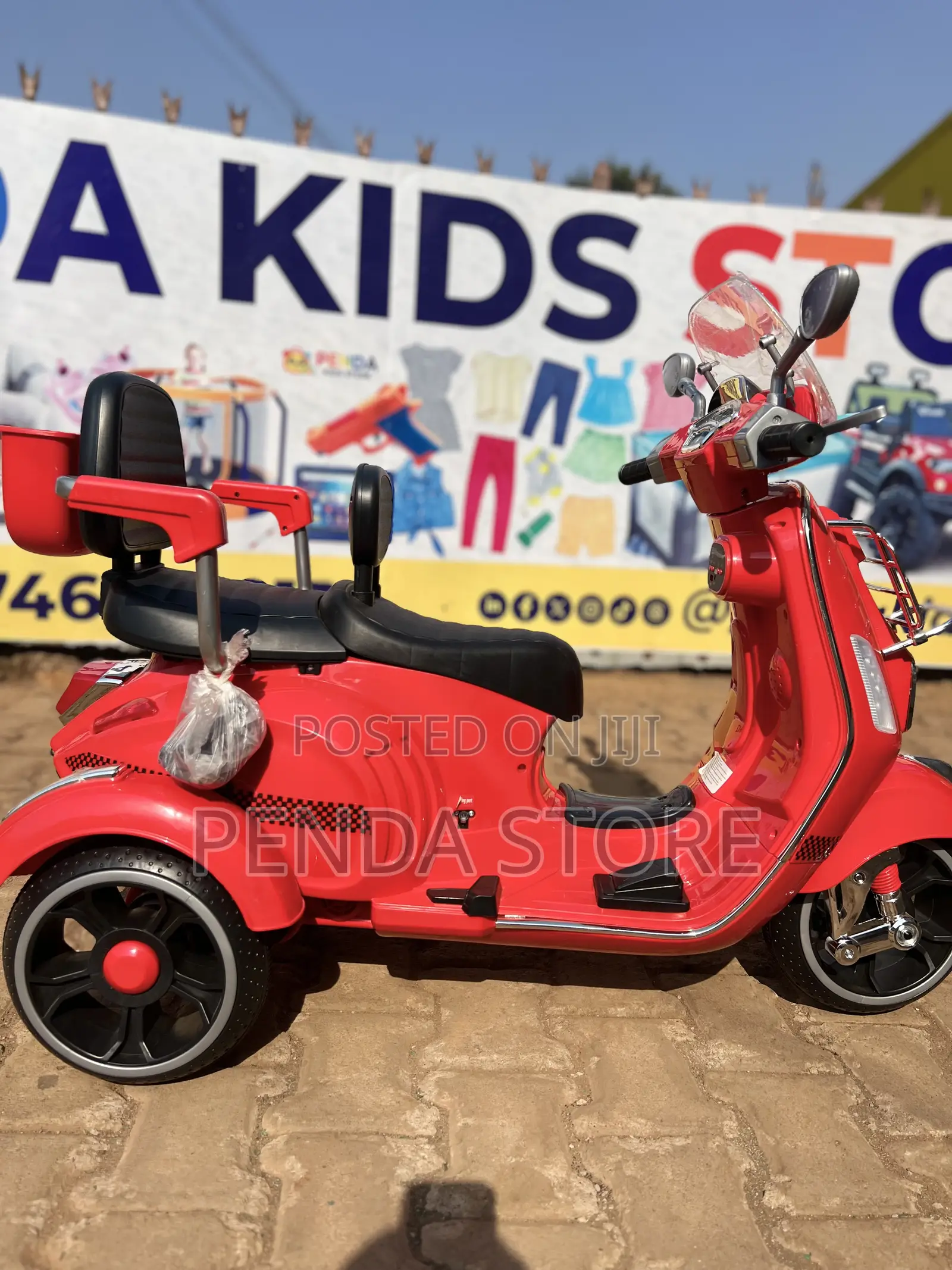 New Electric Kid’S Two Seater Motorcycle – Adventure Hero Duo
