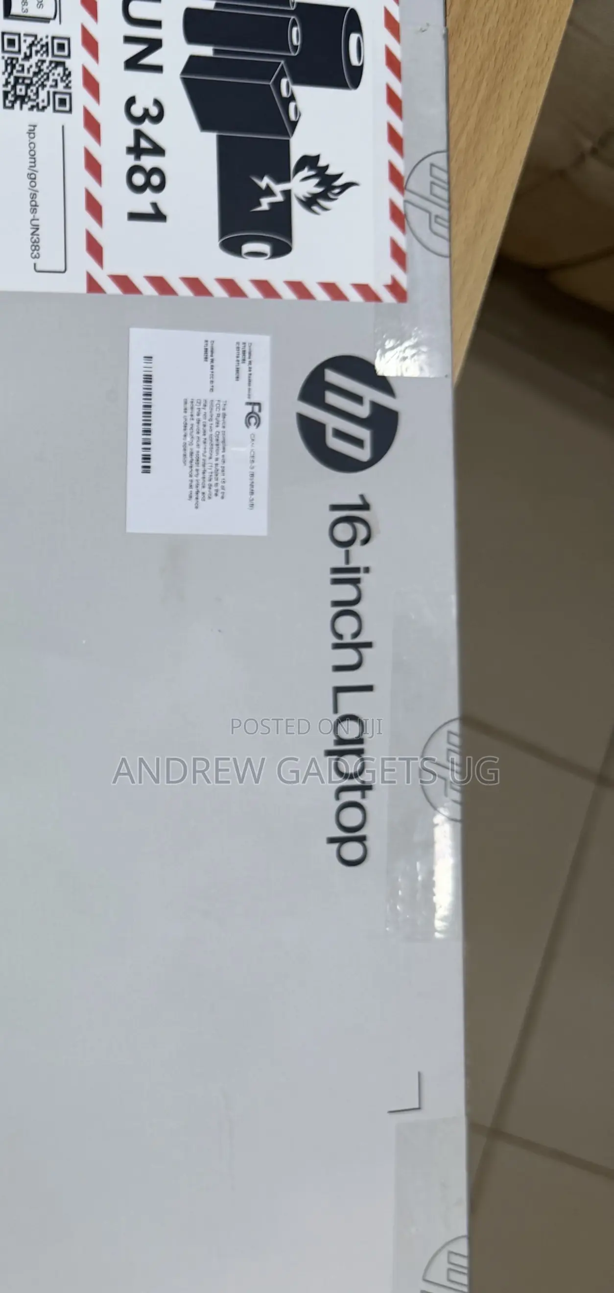 New Laptop HP OmniBook 5 16" 16GB Intel Core Ultra 7 SSD 512GB