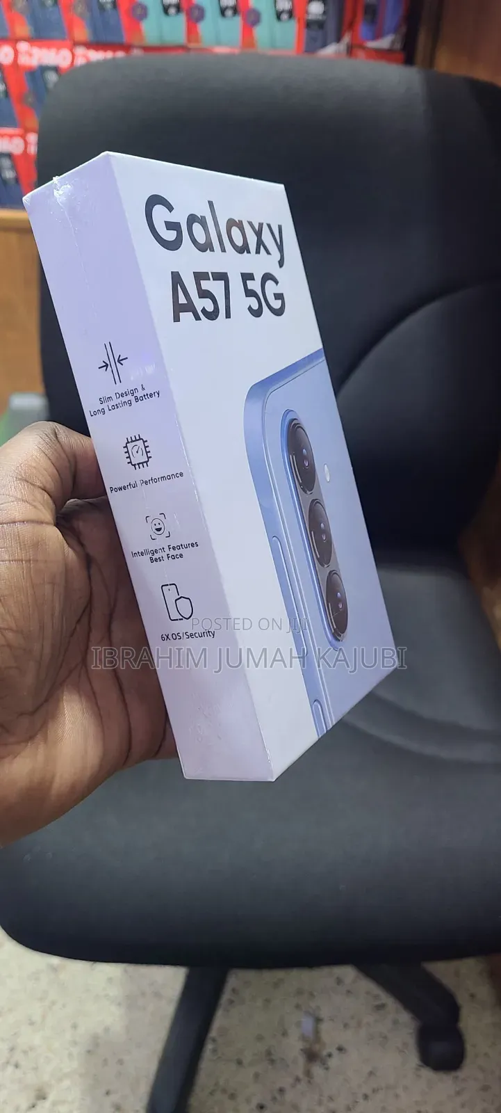 New Samsung Galaxy A57 256 GB Black