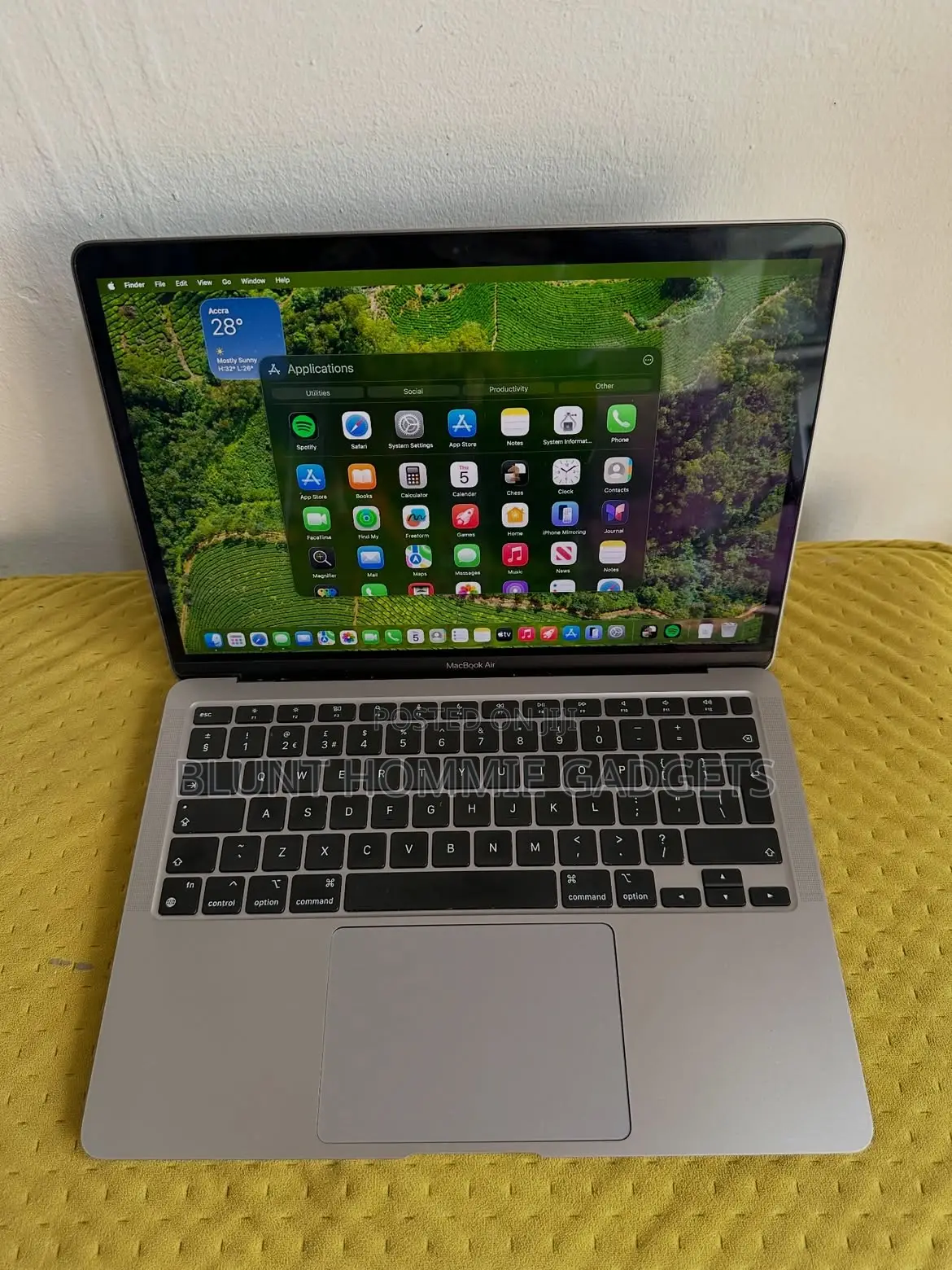 Laptop Apple MacBook Air 2020 M1 8GB Apple M1 SSD 256GB