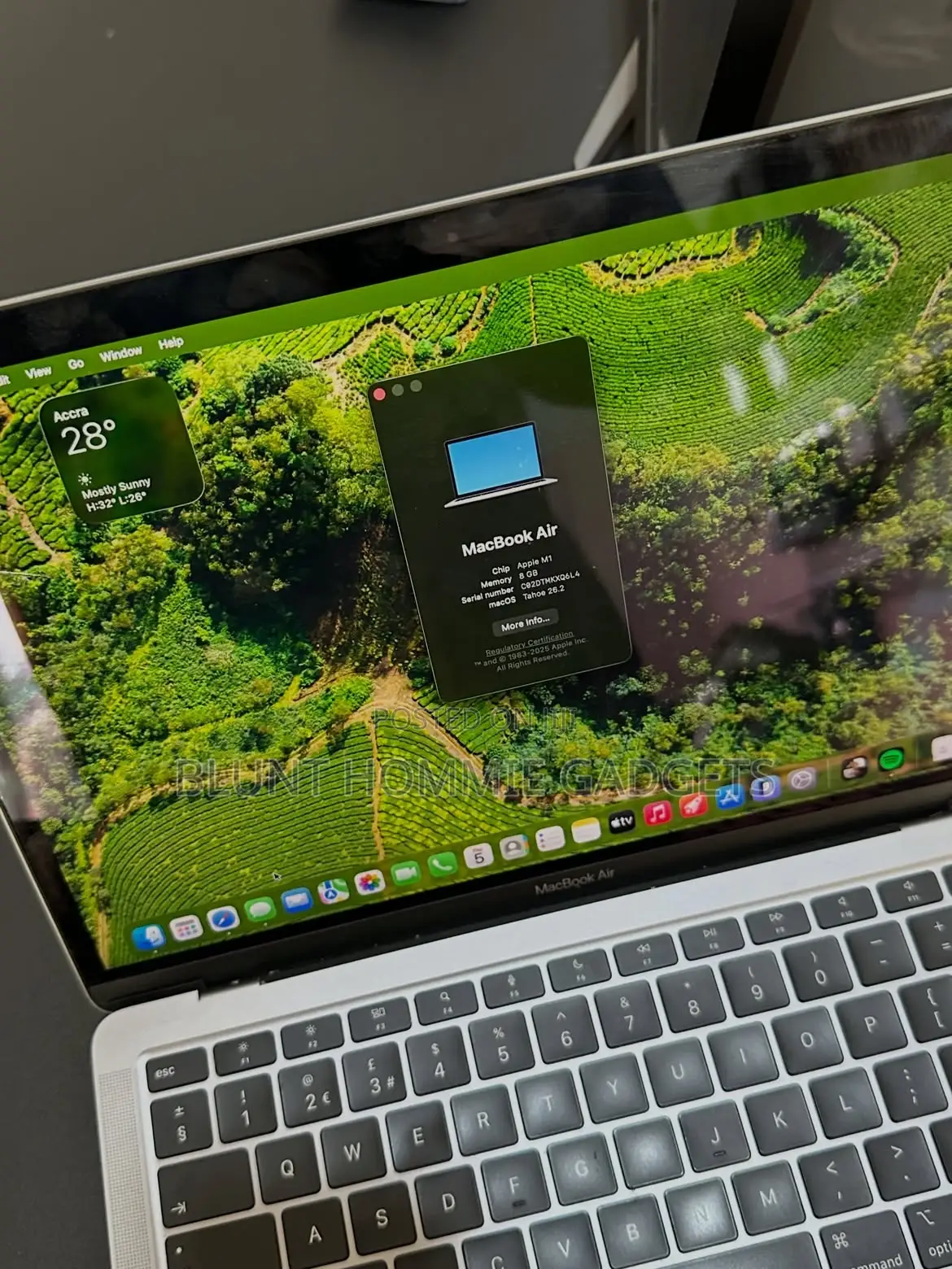 Laptop Apple MacBook Air 2020 M1 8GB Apple M1 SSD 256GB