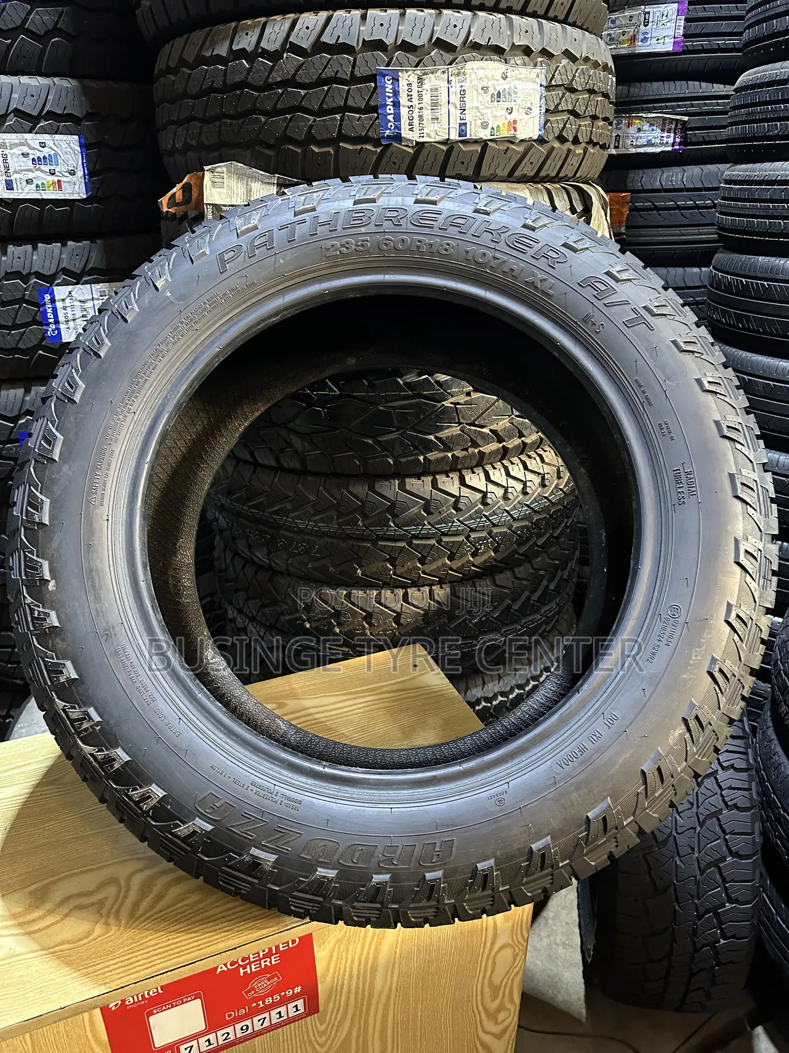 235/60r18 All Terrain Tires Available for Harrier