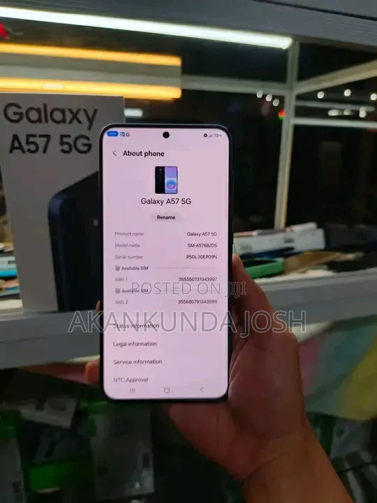 New Samsung Galaxy A57 256 GB Blue