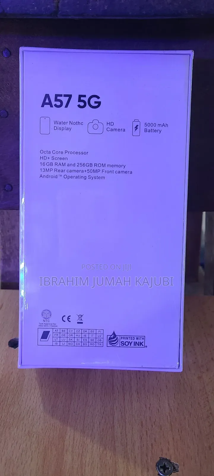 New Samsung Galaxy A57 256 GB Gold