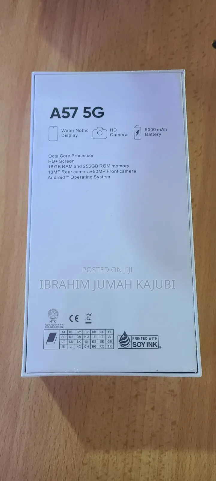 New Samsung Galaxy A57 256 GB Purple