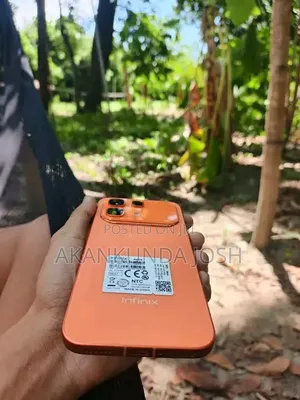 New Infinix Note 60 Pro 256 GB Orange