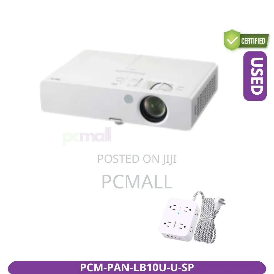 Panasonic Pt-lb10u Used Projector +Free Surge Protector