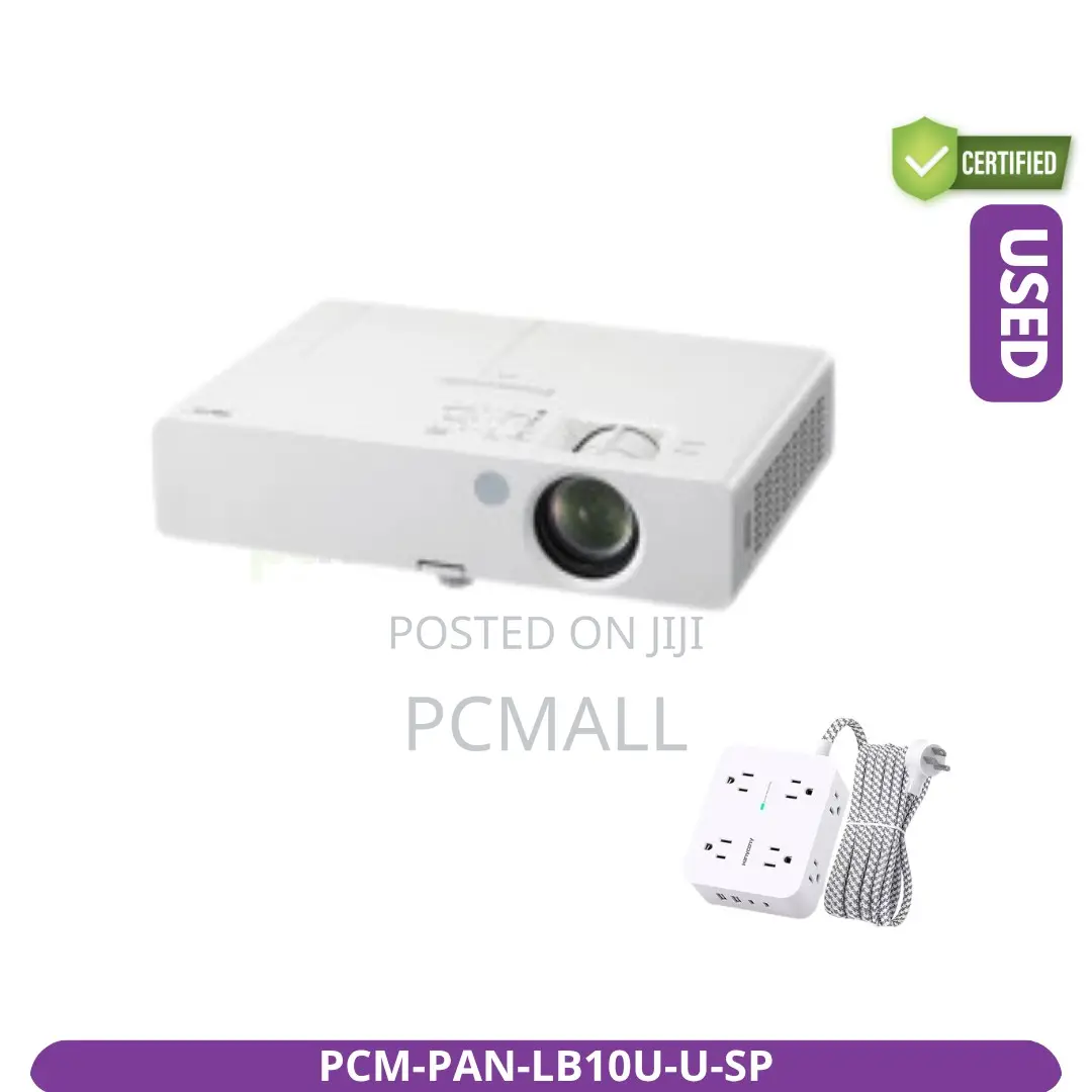 Panasonic Pt-lb10u Used Projector +Free Surge Protector