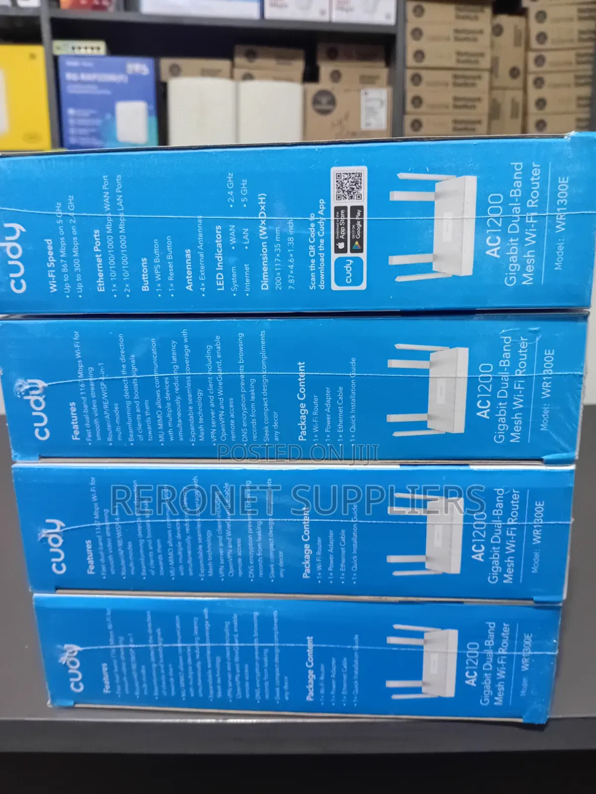 Cudy Gigabit Dual Band Mesh Wifi Router
