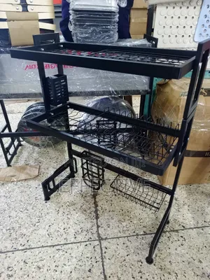 Two-Tier Over-the-Sink Dish Drying Rack