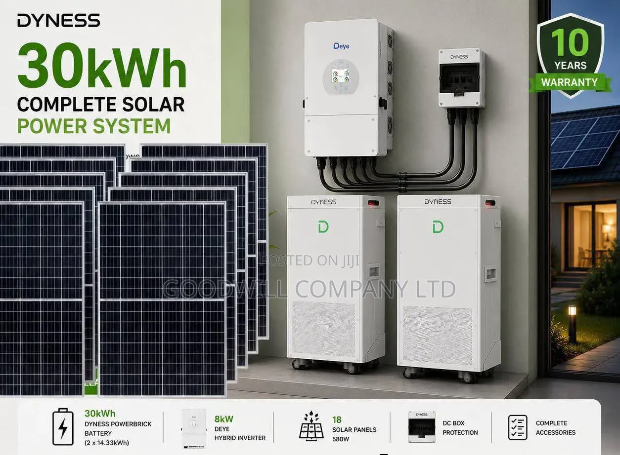 30kwh Comboindia Lithium / Hybrid Solar System Full Kit