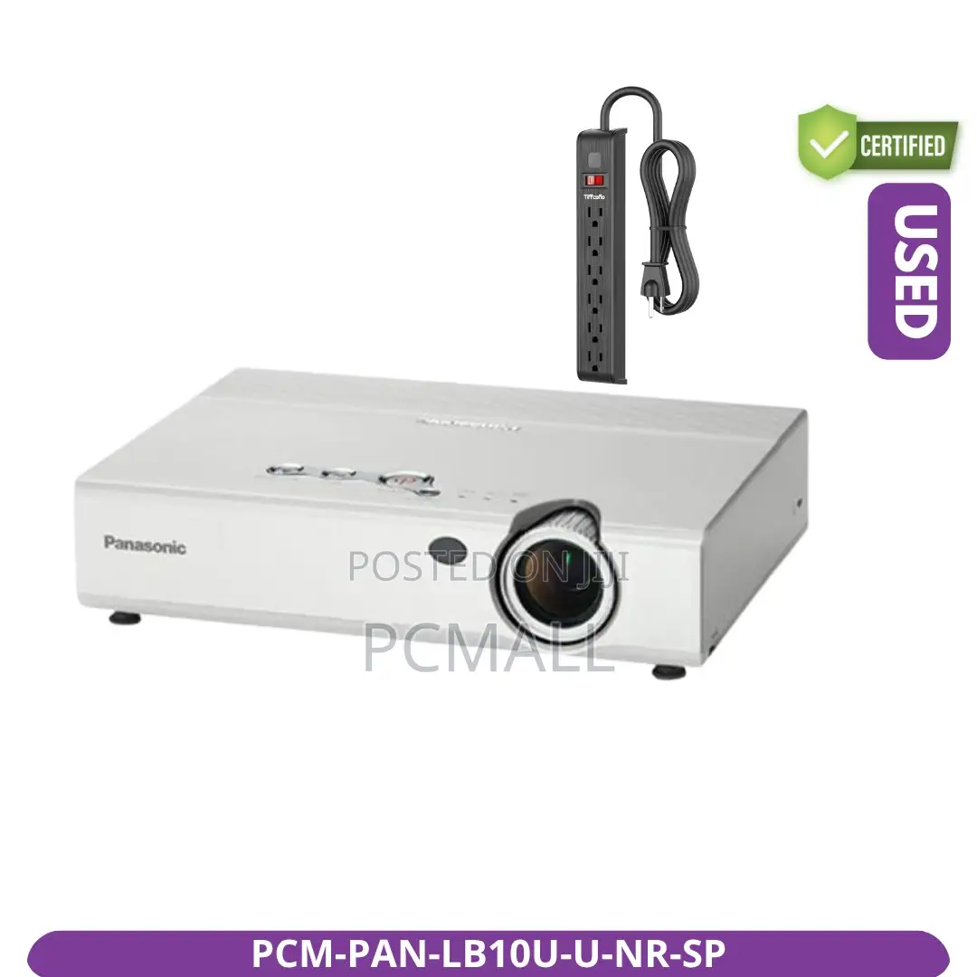 Panasonic Pt-lb10u Used Projector +Free Surge Protector