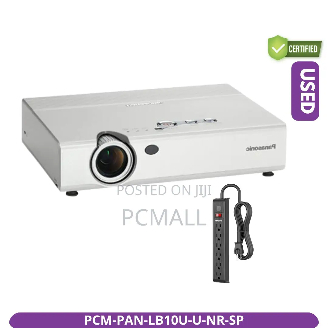 Panasonic Pt-lb10u Used Projector +Free Surge Protector