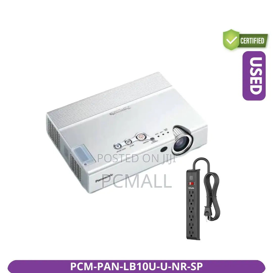 Panasonic Pt-lb10u Used Projector +Free Surge Protector