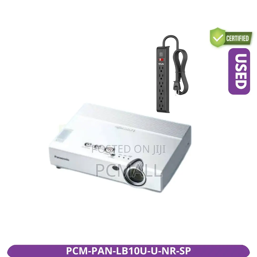 Panasonic Pt-lb10u Used Projector +Free Surge Protector