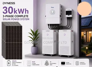 30kwh Lytenyte 3 Phase Solar System Full Kit