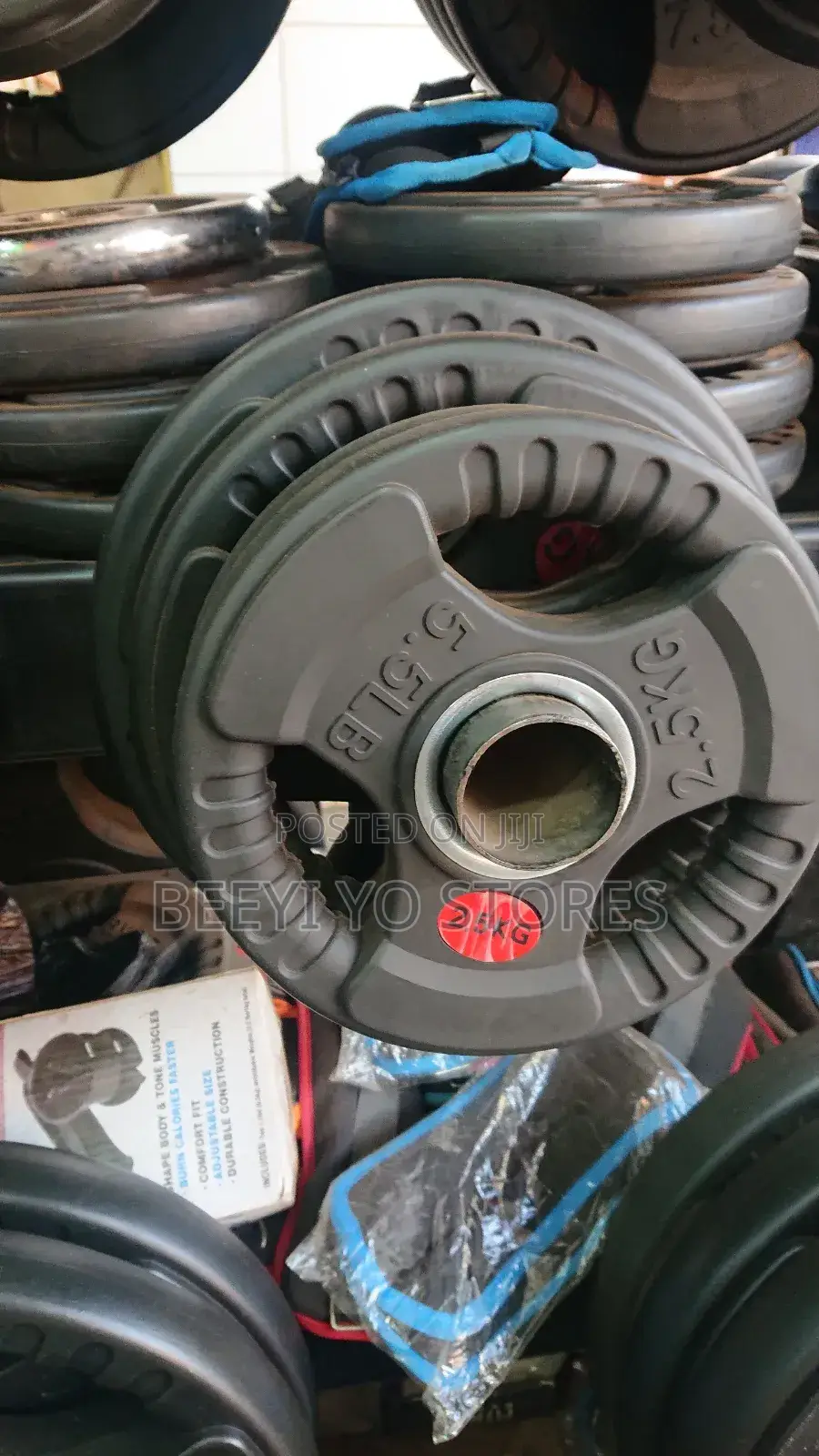 Rubber-Coated Weight Plates