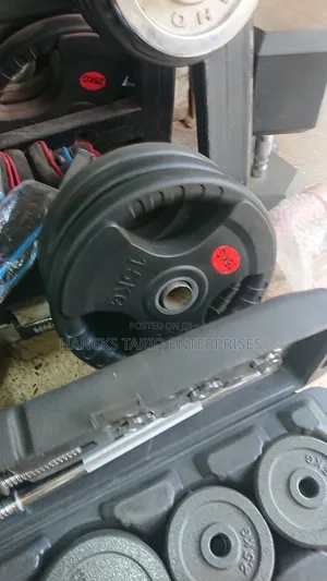 Rubber-Coated Weight Plates