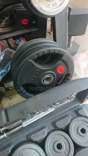 Rubber-Coated Weight Plates
