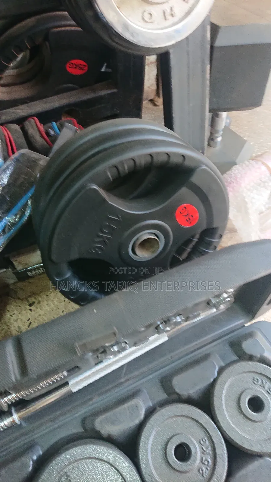 Rubber-Coated Weight Plates